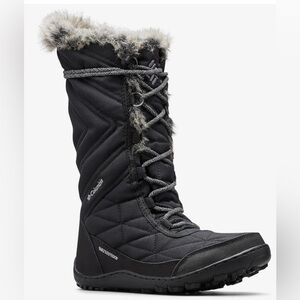 Columbia Women's Minx Mid Black Quilted Winter Boots